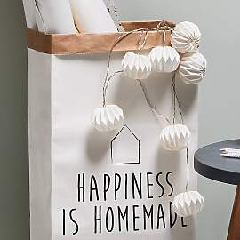 home24 LED-Lampion-Lichterkette 260 x 0 x 6cm