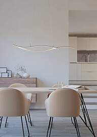 home24 LED-Pendelleuchte Grisolia Typ B 115 x 120