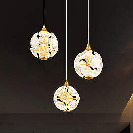 home24 LED-Pendelleuchte Virina Typ A Ø 42cm