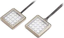 home24 LED-Spot 2er-Set 28 x 20 x 4cm Weiß