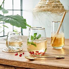 home24 Longdrinkglas 6er-Set Ø 6cm