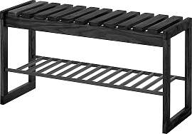 home24 Massive Garderobenbank Typ E 88 x 45 x 30cm 