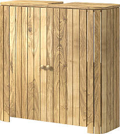 home24 Massiver Waschbeckenunterschrank B 60 x 56