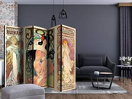 home24 Paravent Mucha Women's 1-seitig Vlies
