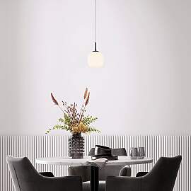 home24 Pendelleuchte Amalis I 15 x 15 x 110cm