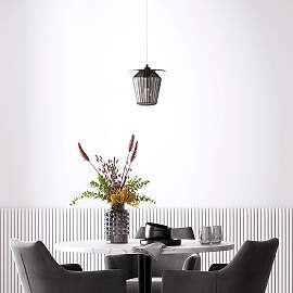home24 Pendelleuchte Anadia 17 x 17 x 120cm