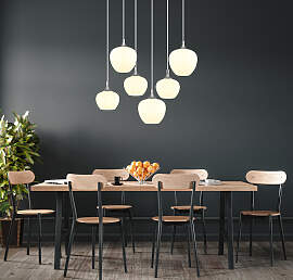 home24 Pendelleuchte Maxy Typ L 42 x 120 x 86cm