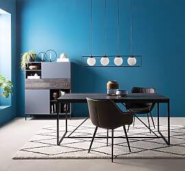 home24 Pendelleuchte Q-Ball II 100 x 150 x 20cm