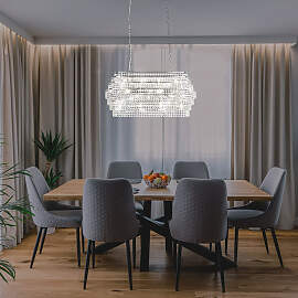 home24 Pendelleuchte Ren 90 x 43 x 30cm