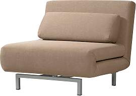 home24 Schlafsessel COPPERFIELD Beige/Beige/Grau