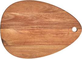 home24 Schneidebrett Esbjerg 40 x 2 x 29cm Braun