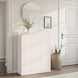 home24 Schuhkommode Rainbow 94cm Beige