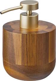 home24 Seifenspender 4er-Set Akazienholz,