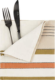 home24 Serviette 41 x 0 x 41cm Beige/Creme