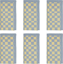 home24 Serviette 6er-Set 42 x 0 x 42cm