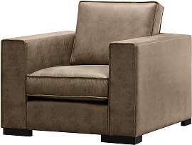 home24 Sessel Locana Braun Microfaser Cheri 100 x