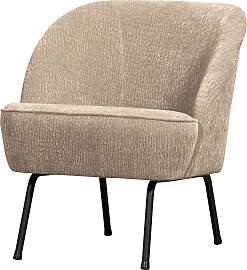 home24 Sessel Vogue Braun Chenille 57 x 69 x 70cm