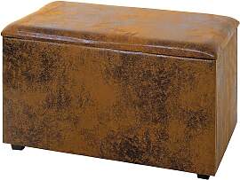 home24 Sitztruhe Hartington 65 x 40 x 42cm Braun