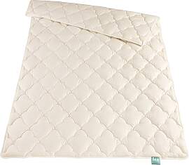 home24 Sommerdecke 135 x 200cm Beige Baumwollstoff