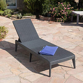 home24 Verstellbare Gartenliege Sirolo Typ A