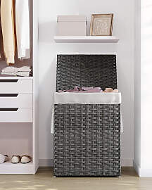 home24 Wäschekorb Dakel 46 x 61 x 32cm