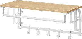 home24 Wandgarderobe Montevallo II 66 x 27 x 30cm