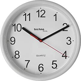 home24 Wanduhr WT 600 Kunststoff Ø 25cm