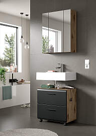home24 Waschbeckenunterschrank Typ D 60 x 58 x