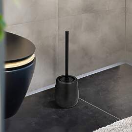 home24 WC-Garnitur Nerno Behälter: Keramik Stiel: 