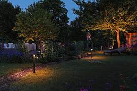 home24 Wegeleuchte Plug & Shine Poller Plate