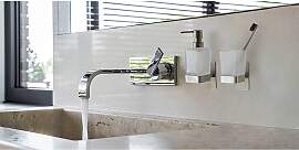 home24 Zahnputzbecher Genova Edelstahl rostfrei