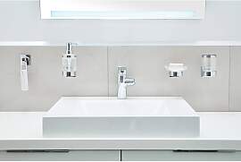 home24 Zahnputzbecher Luno Polystyrol / Edelstahl