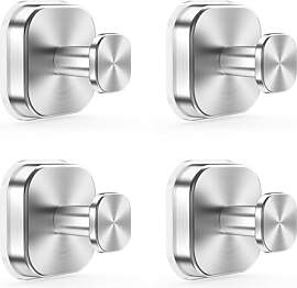 homeasy 4 Stück Saugnapf Haken Extra Stark