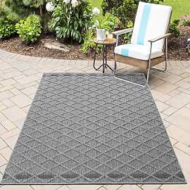 HomebyHome In& Outdoor Teppich Wetterfest,