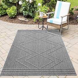HomebyHome In& Outdoor Teppich Wetterfest,
