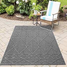 HomebyHome In& Outdoor Teppich Wetterfest,