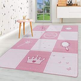 HomebyHome Kurzflor Kinderteppich für Jungen und