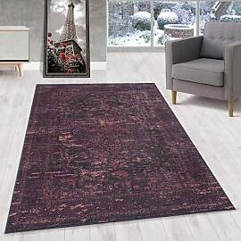 HomebyHome Kurzflor Teppich Läufer Flur 80x150 cm 