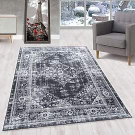 HomebyHome Kurzflor Teppich Läufer Flur 80x250 cm 