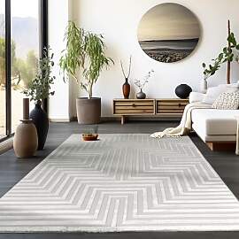 HomebyHome Kurzflor Teppich Läufer Flur