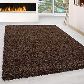 HomebyHome Shaggy Teppich Läufer Flur 100x200 cm