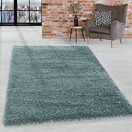 HomebyHome Shaggy Teppich Läufer Flur 80 x 250 cm 