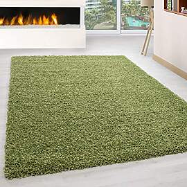 HomebyHome Shaggy Teppich Läufer Flur 80x150 cm - 