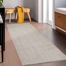 HomebyHome Wohnzimmerteppich Läufer Flur 80 x 250 