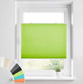 HOMEDEMO Plissee Klemmfix ohne Bohren Jalousien,