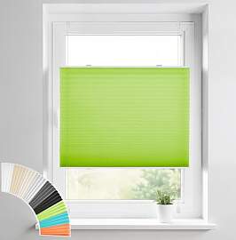 HOMEDEMO Plissee Klemmfix ohne Bohren Jalousien,