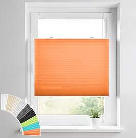 HOMEDEMO Plissee Klemmfix ohne Bohren Jalousien,
