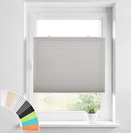 HOMEDEMO Plissee Klemmfix ohne Bohren,