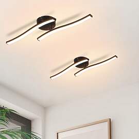 Homefire 2ER Deckenlampe Wohnzimmer LED