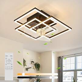 Homefire Deckenventilator mit Beleuchtung Leise -